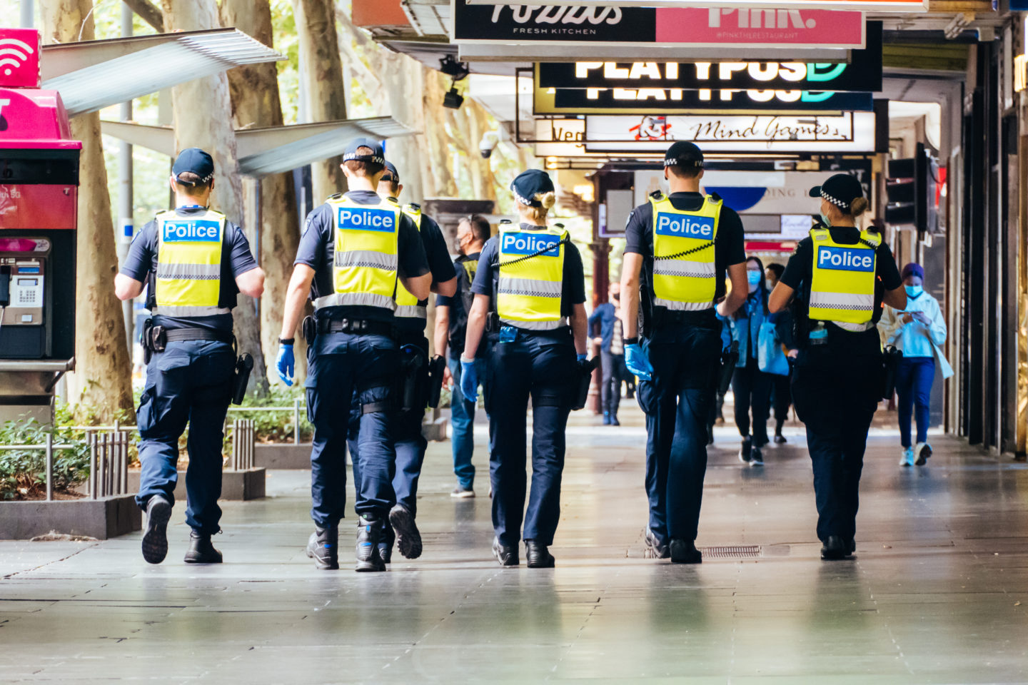 Quiet Melbourne Streets and Landmarks During Coronavirus Pandemic