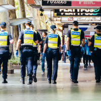 Quiet Melbourne Streets and Landmarks During Coronavirus Pandemic