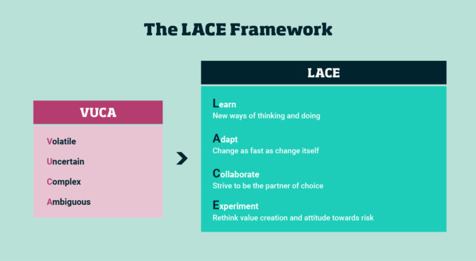 Vuca world, Lace framework